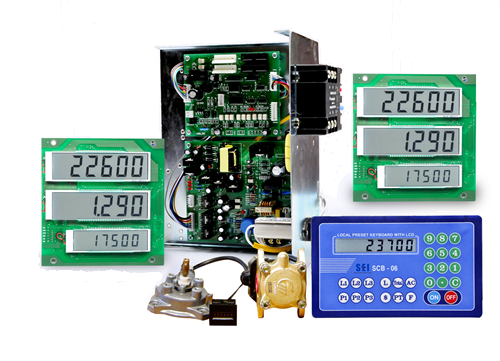 điện tử cột bơm xăng dầu scb06